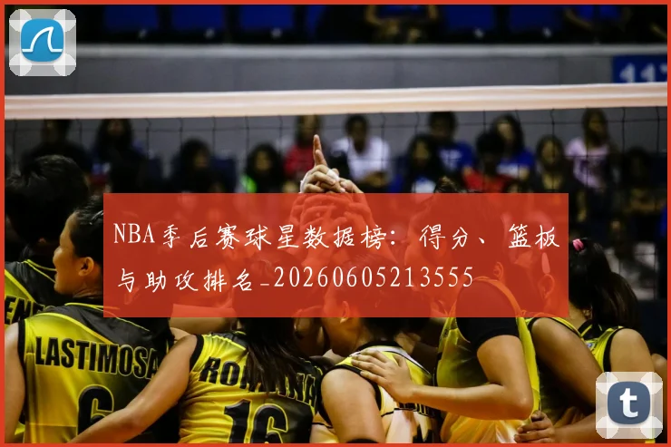 NBA季后赛球星数据榜:得分、篮板与助攻排名_20260605213555